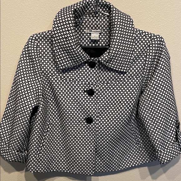 Nygard Collection Jackets & Blazers - 12P Nygard Collection Lined Black & White Women's Jacket